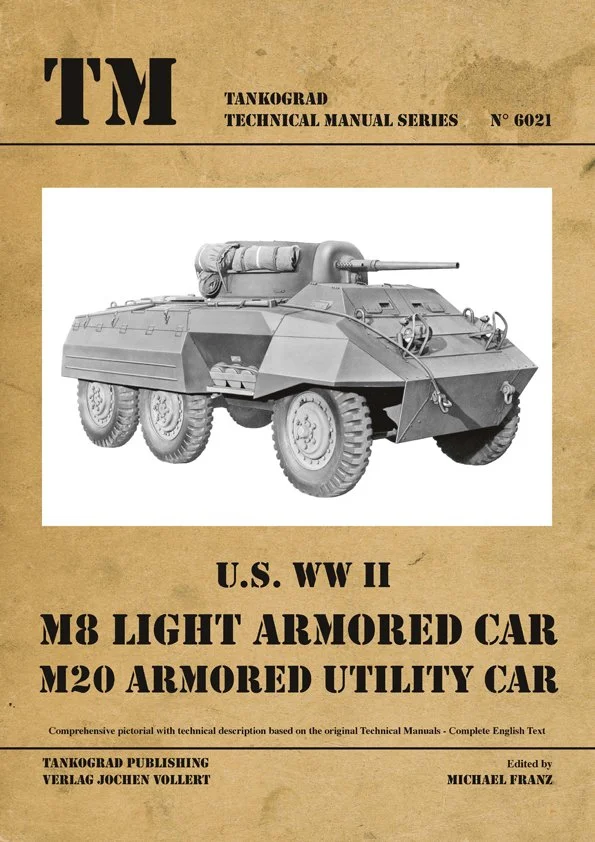 U.S. WW II M8/M20 Armored Cars - Tankograd 6021 — David Doyle Books